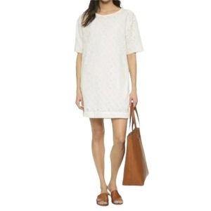 Current Elliott size 0 white eyelet dress
